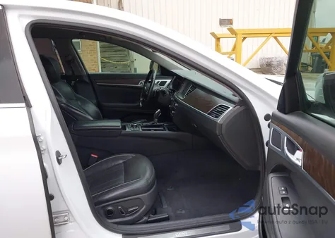 2016 Hyundai Genesis 3.8 из США, поврежденный, VIN KMHGN4JE3GU121721